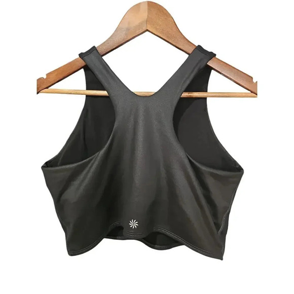 Athleta Conscious Crop Bikini Top Black Size M - Picture 5 of 7